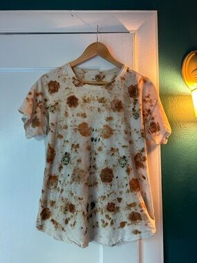 Natural Floral Dyed White Madewell Ree